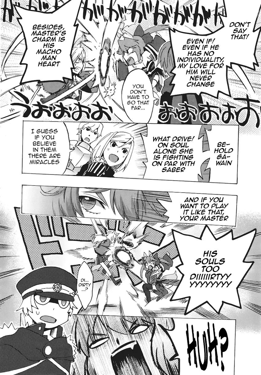 Fate/Extra CCC - Foxtail Chapter 6 page 14 - Chapter 6: Caster vs. Saber I