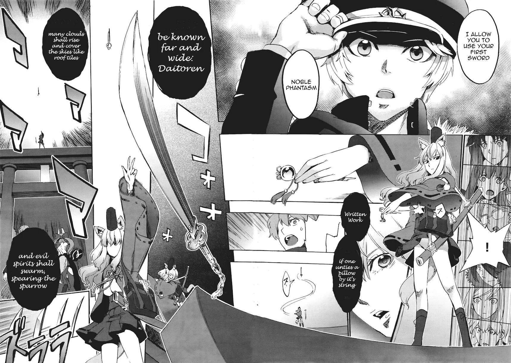 Fate/Extra CCC - Foxtail Chapter 6 page 16 - Chapter 6: Caster vs. Saber I