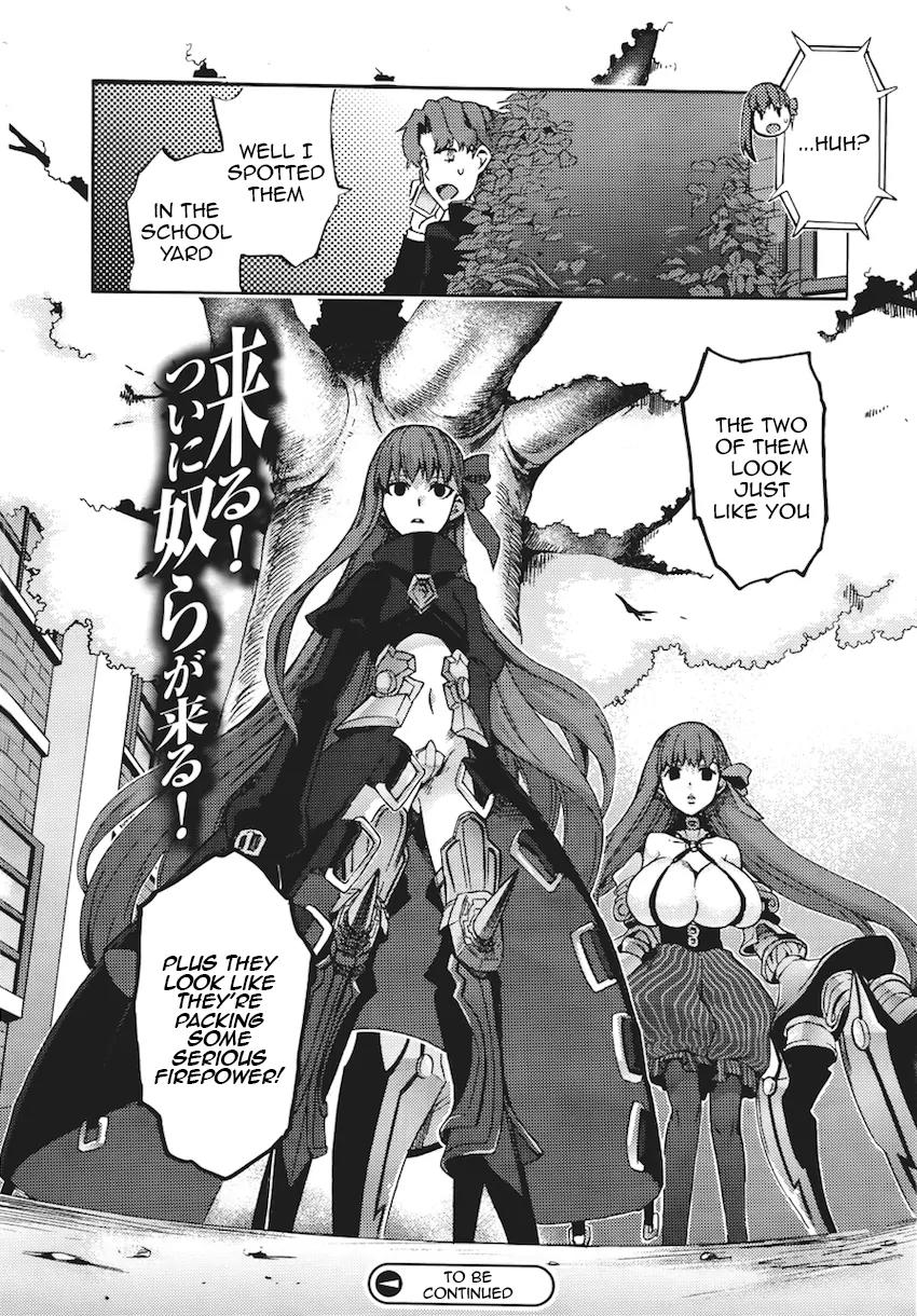 Fate/Extra CCC - Foxtail Chapter 6 page 18 - Chapter 6: Caster vs. Saber I