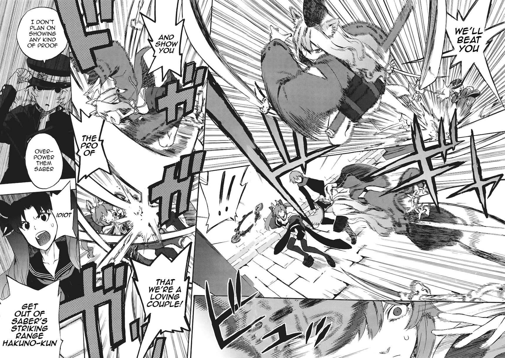 Fate/Extra CCC - Foxtail Chapter 6 page 7 - Chapter 6: Caster vs. Saber I