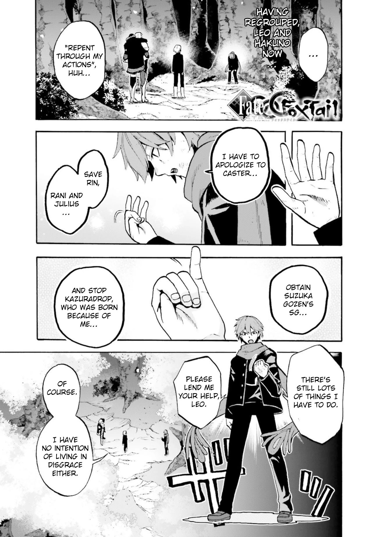 Fate/Extra CCC - Foxtail Chapter 60.5 page 1 - Chapter 60.5: Comeback 2