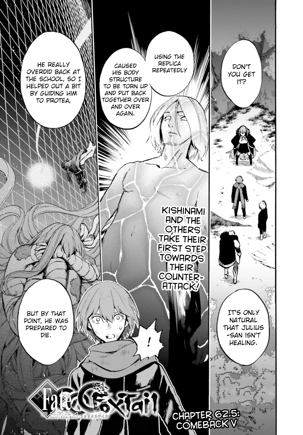 Fate/Extra CCC - Foxtail Chapter 62.5 page 1 - Chapter 62.5: Comeback 5