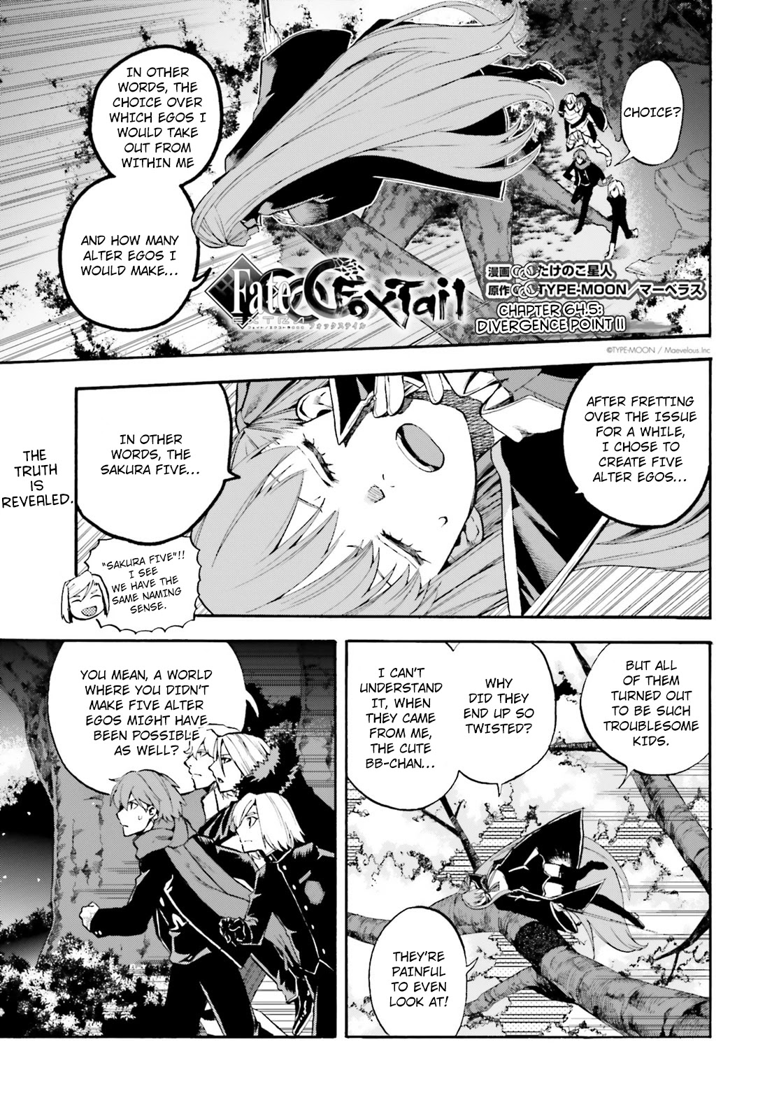 Fate/Extra CCC - Foxtail Chapter 64.5 page 1 - Chapter 64.5: Divergence Point 2