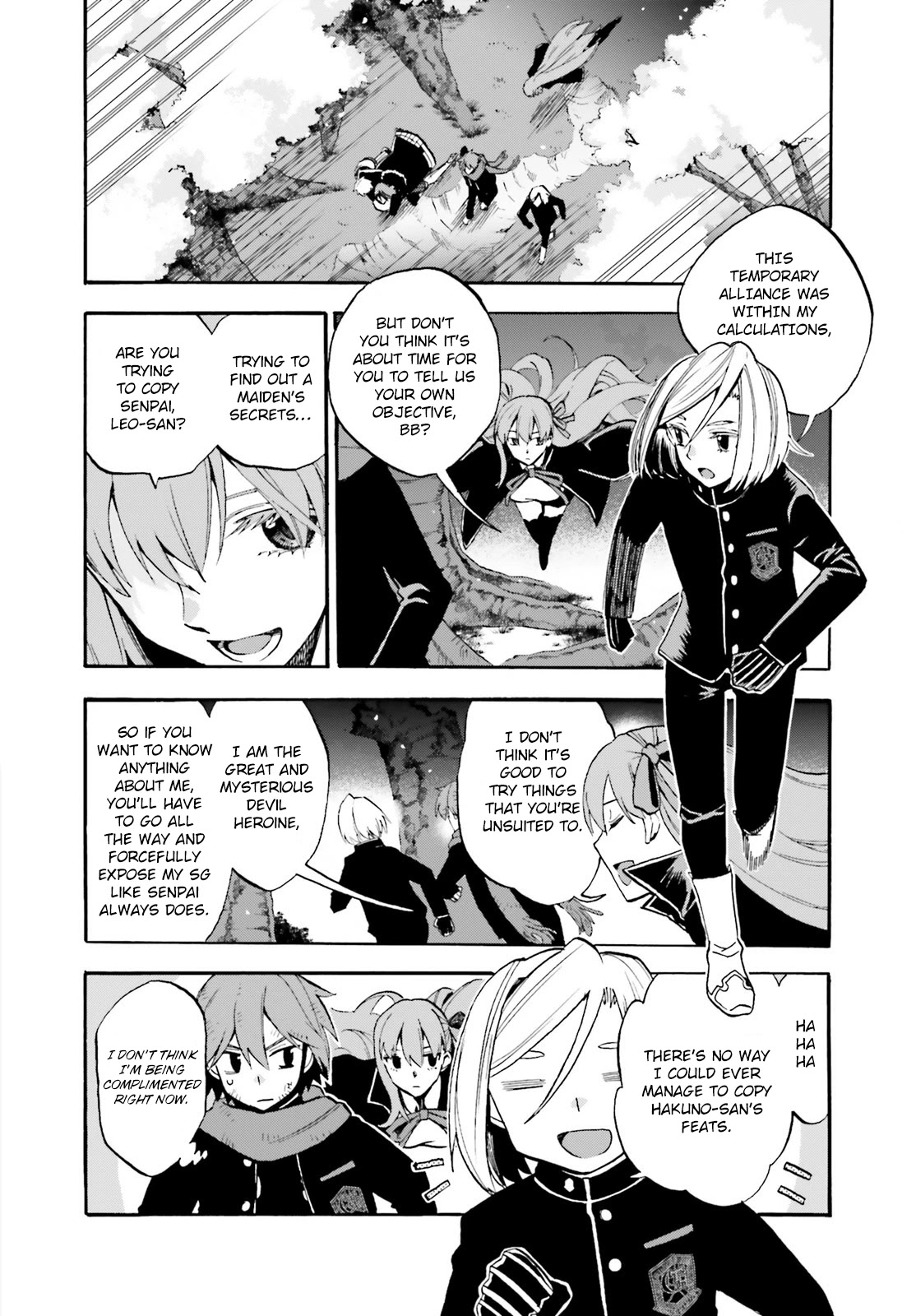Fate/Extra CCC - Foxtail Chapter 64 page 3 - Chapter 64: Divergence Point 1