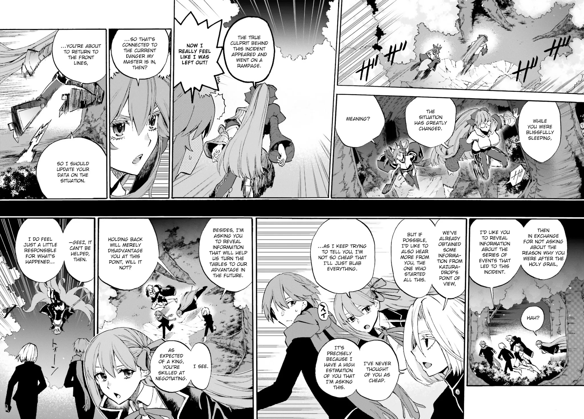 Fate/Extra CCC - Foxtail Chapter 64 page 5 - Chapter 64: Divergence Point 1