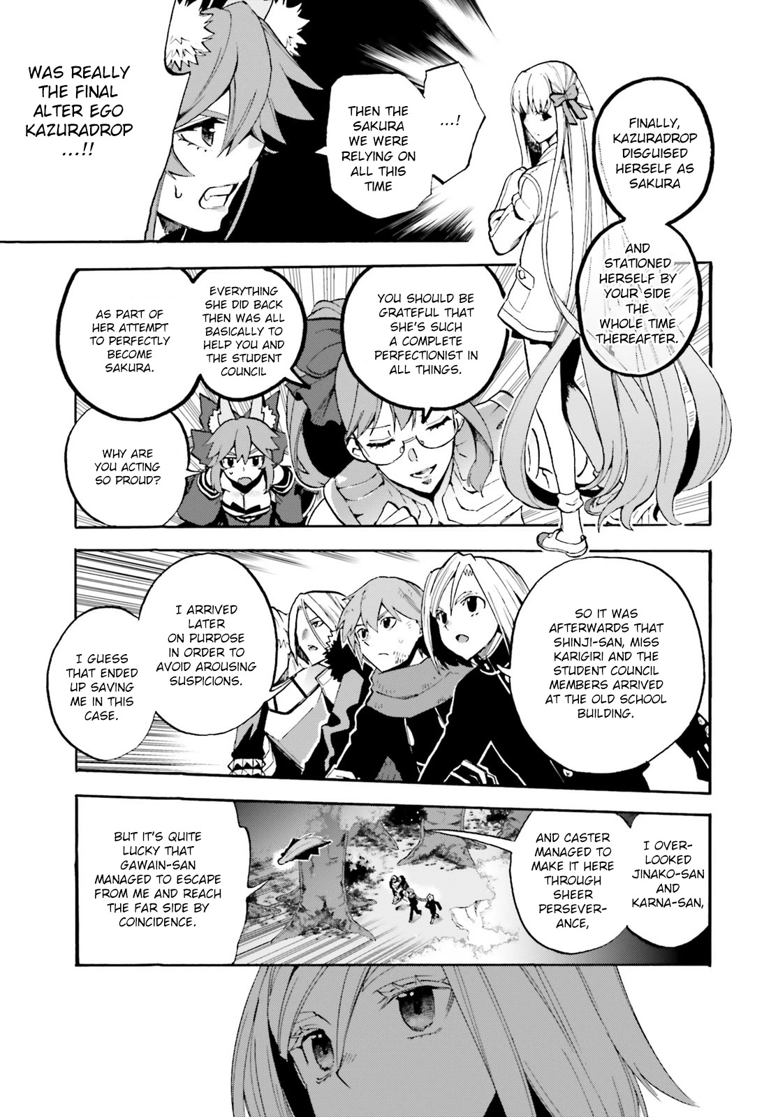 Fate/Extra CCC - Foxtail Chapter 65 page 3 - Chapter 65: Divergence Point 2