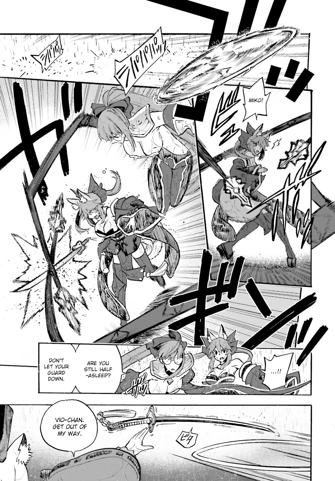 Fate/Extra CCC - Foxtail Chapter 66 page 3 - Chapter 66: Caster vs Saber III (Part 1)