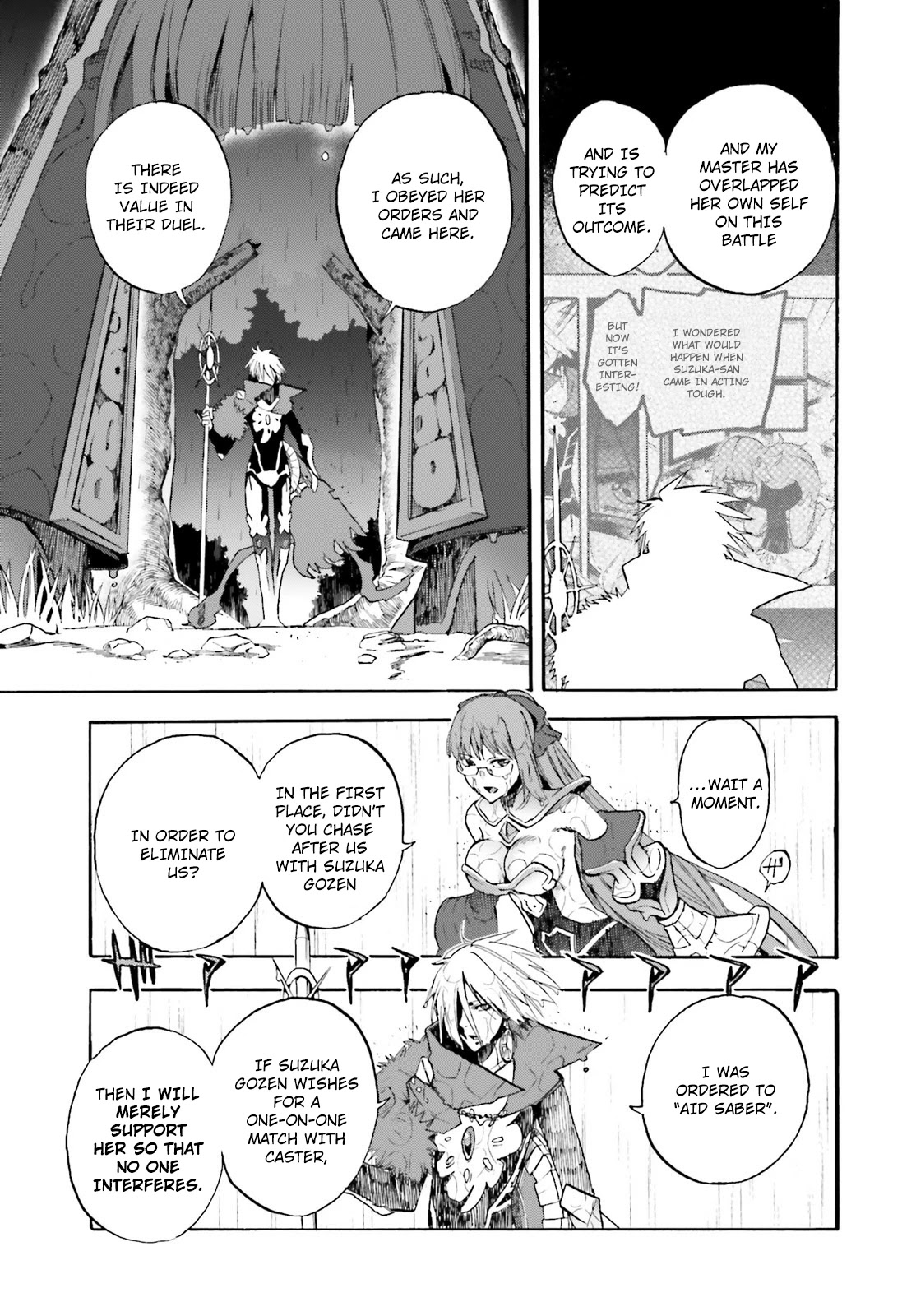 Fate/Extra CCC - Foxtail Chapter 67 page 21 - Chapter 67: Violet vs Karna