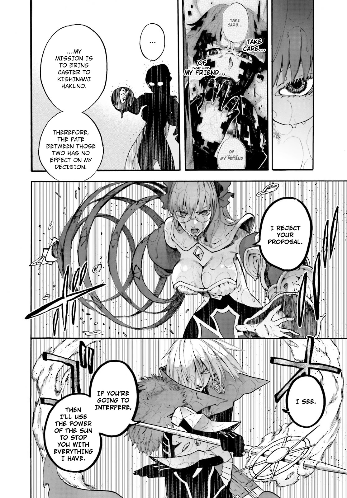 Fate/Extra CCC - Foxtail Chapter 67 page 22 - Chapter 67: Violet vs Karna