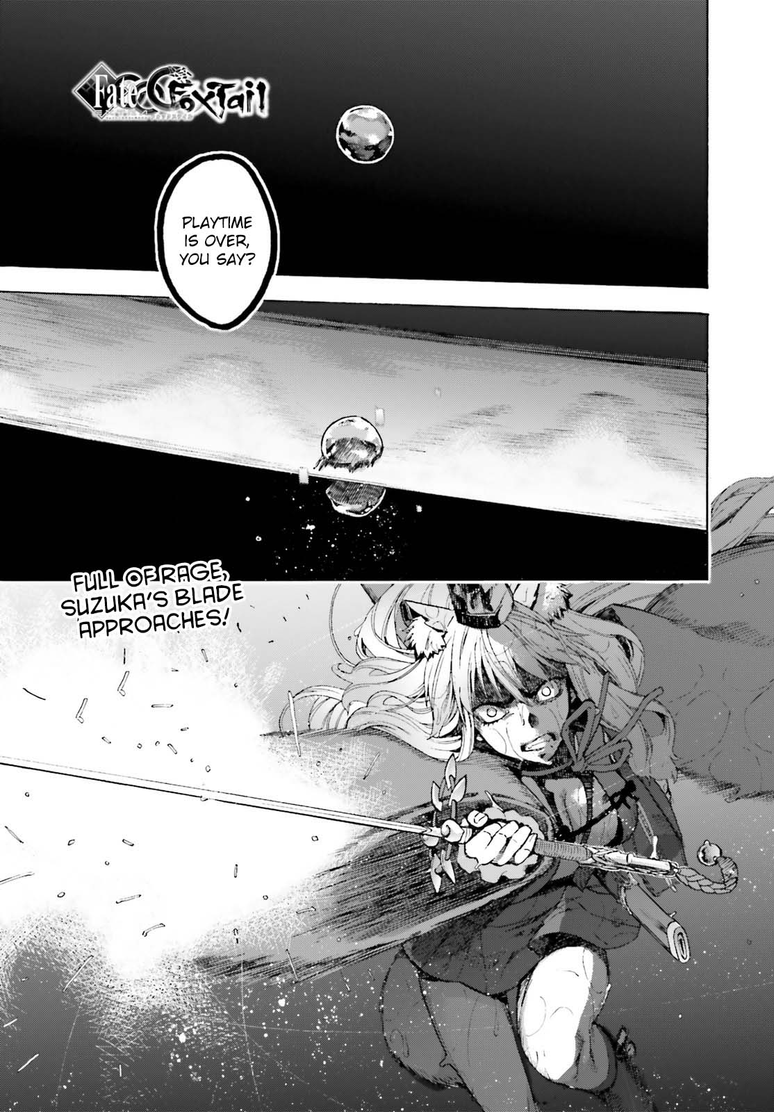 Fate/Extra CCC - Foxtail Chapter 68 page 1 - Chapter 68: Caster vs Saber III (Part 2)