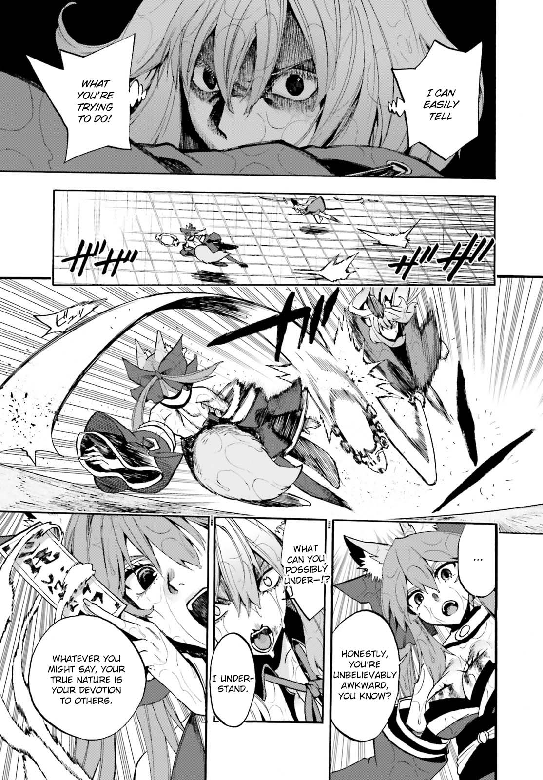 Fate/Extra CCC - Foxtail Chapter 68 page 11 - Chapter 68: Caster vs Saber III (Part 2)