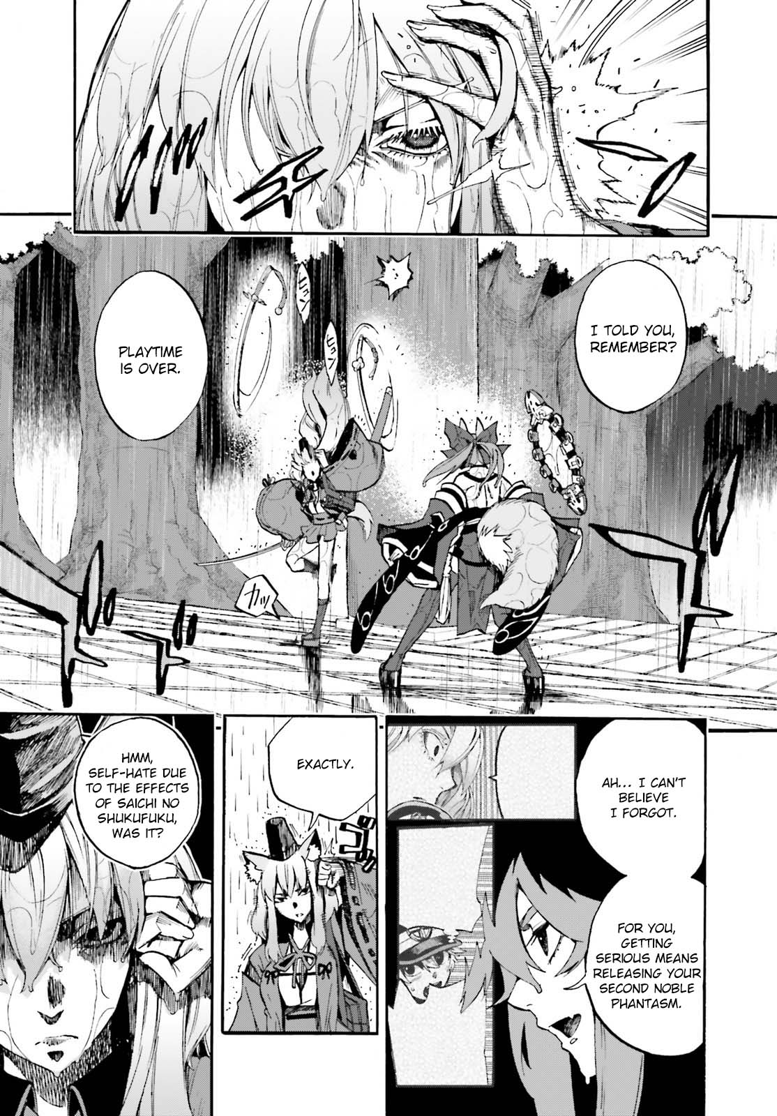 Fate/Extra CCC - Foxtail Chapter 68 page 7 - Chapter 68: Caster vs Saber III (Part 2)