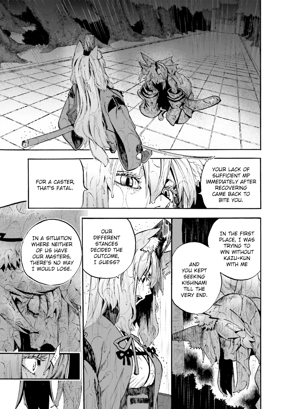 Fate/Extra CCC - Foxtail Chapter 69 page 9 - Chapter 69: Killing Stone