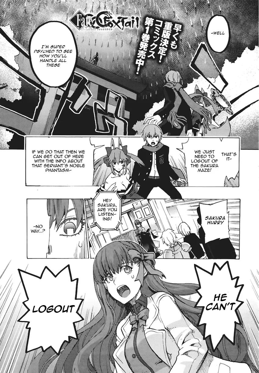 Fate/Extra CCC - Foxtail Chapter 7 page 1 - Chapter 7: Tenkiame, Sky-Devil Rain