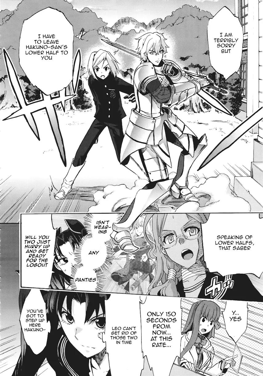 Fate/Extra CCC - Foxtail Chapter 7 page 8 - Chapter 7: Tenkiame, Sky-Devil Rain