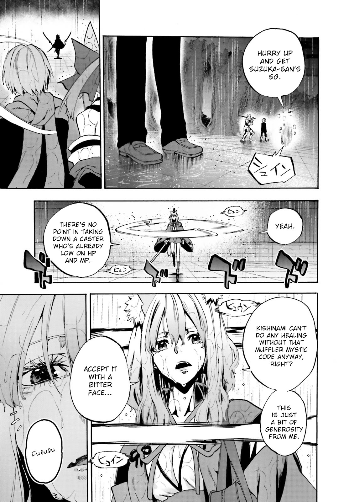 Fate/Extra CCC - Foxtail Chapter 72 page 11 - Chapter 72: Caster vs Saber IV