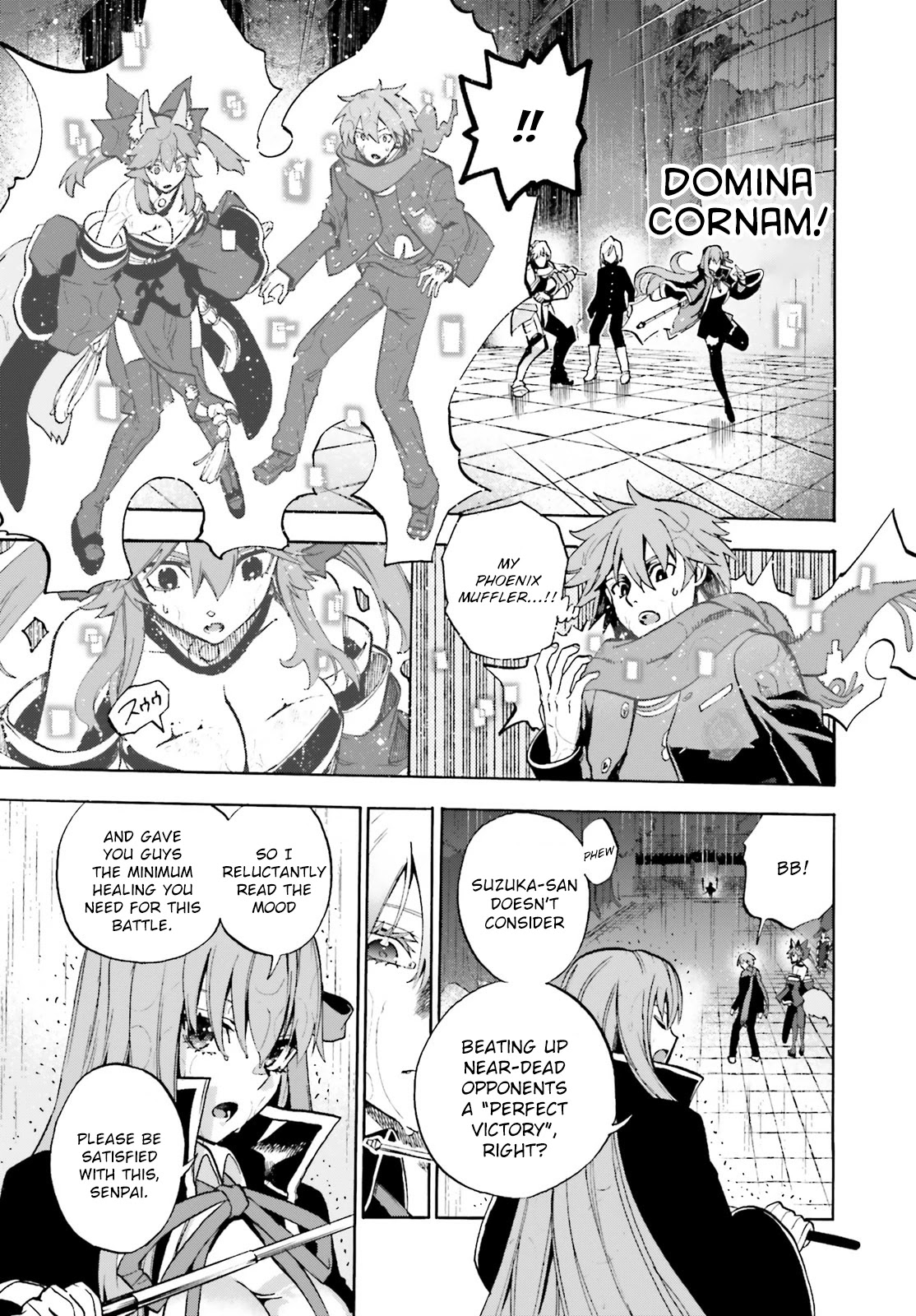 Fate/Extra CCC - Foxtail Chapter 72 page 9 - Chapter 72: Caster vs Saber IV