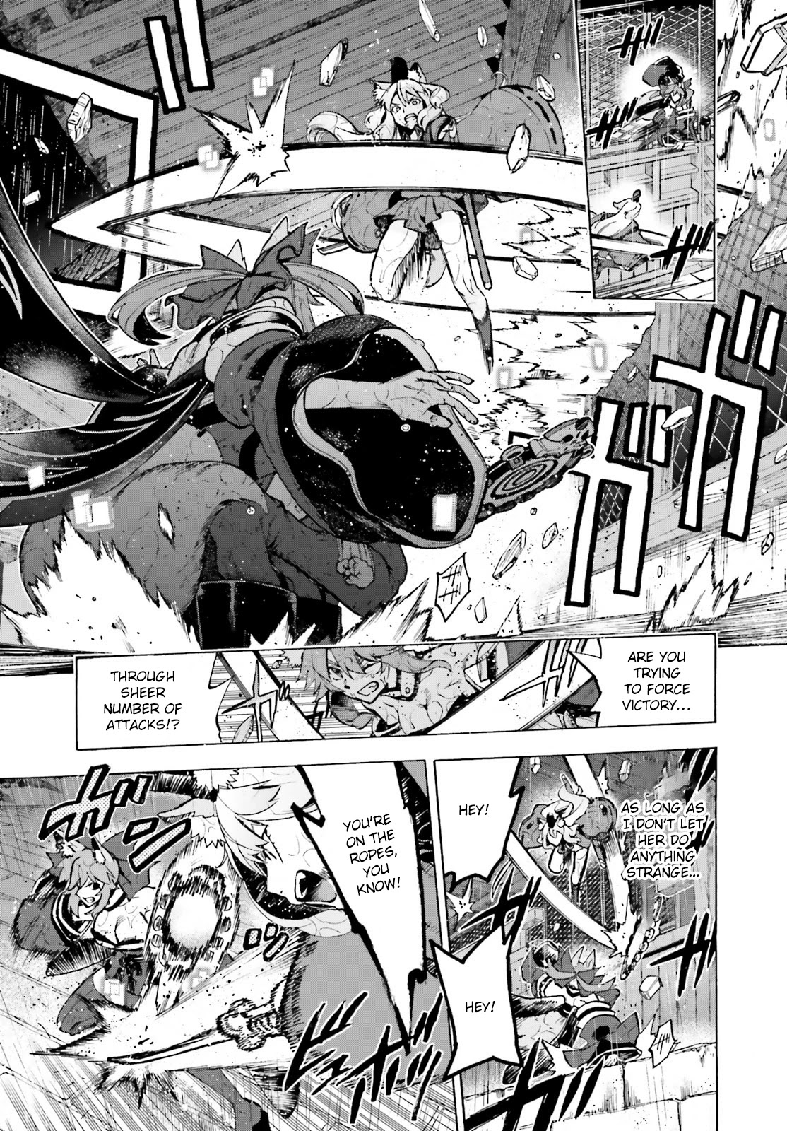 Fate/Extra CCC - Foxtail Chapter 73.5 page 11 - Chapter 73.5: Caster vs Saber V - 2