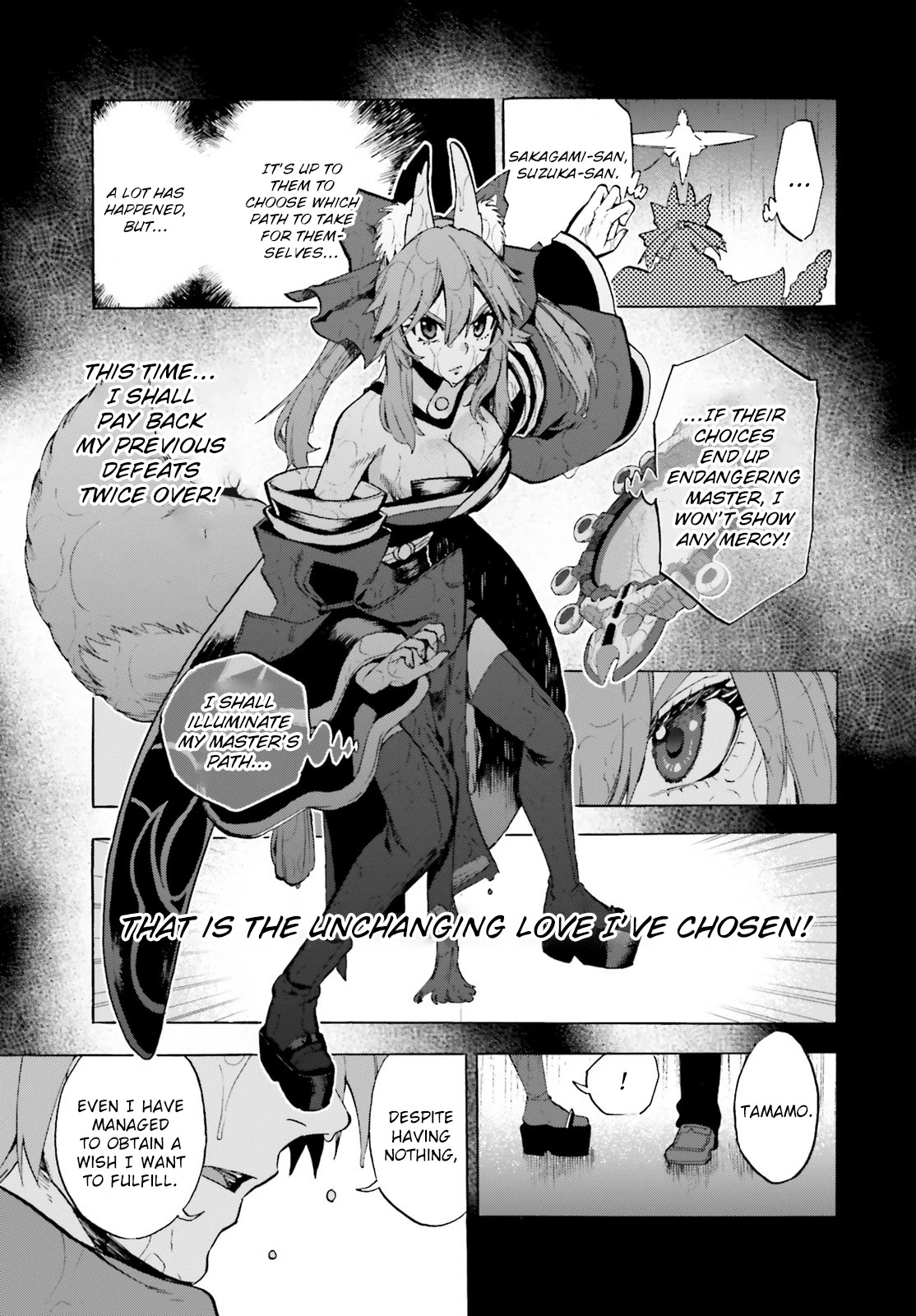 Fate/Extra CCC - Foxtail Chapter 73 page 11 - Chapter 73: Caster vs Saber V