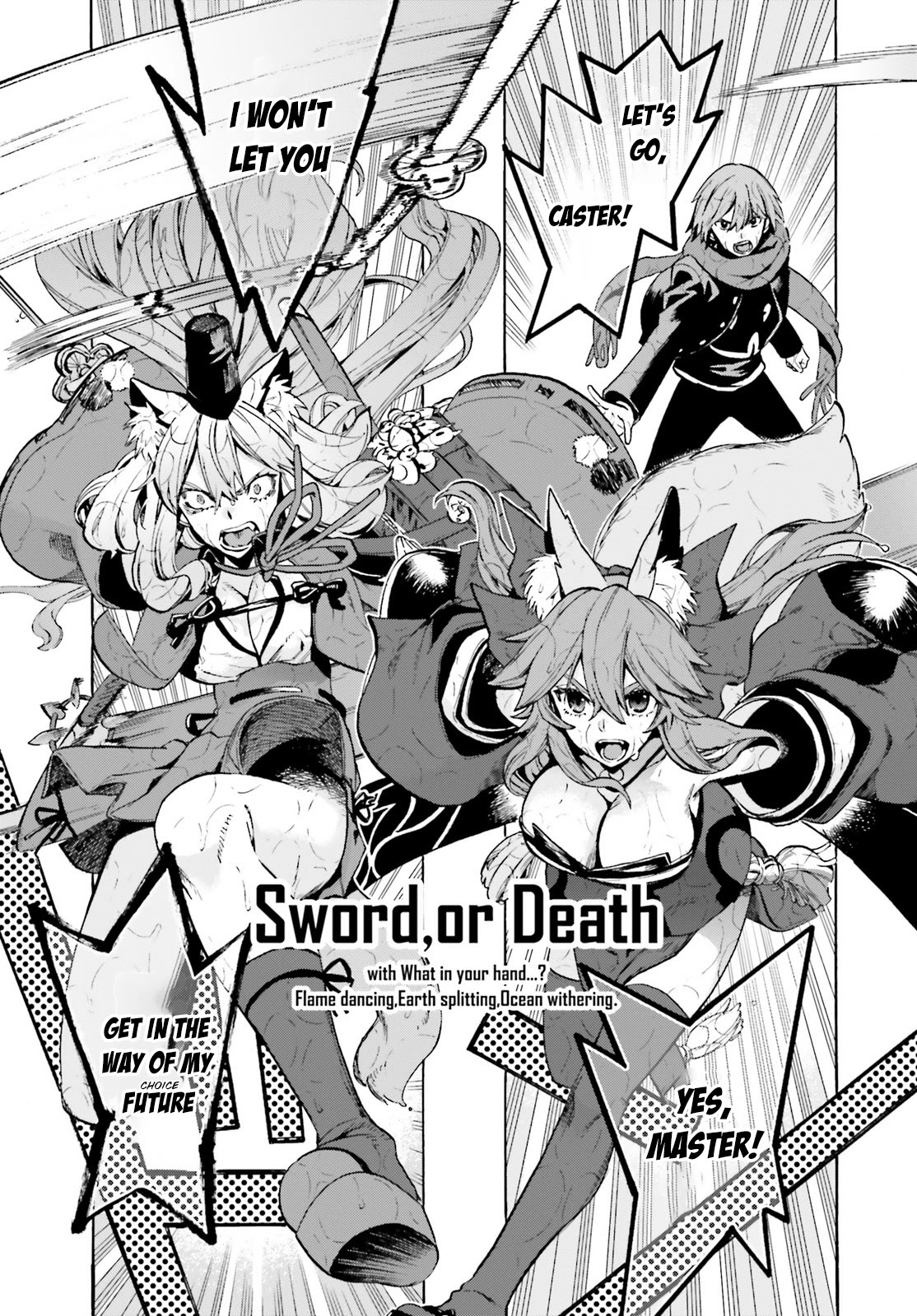 Fate/Extra CCC - Foxtail Chapter 73 page 13 - Chapter 73: Caster vs Saber V