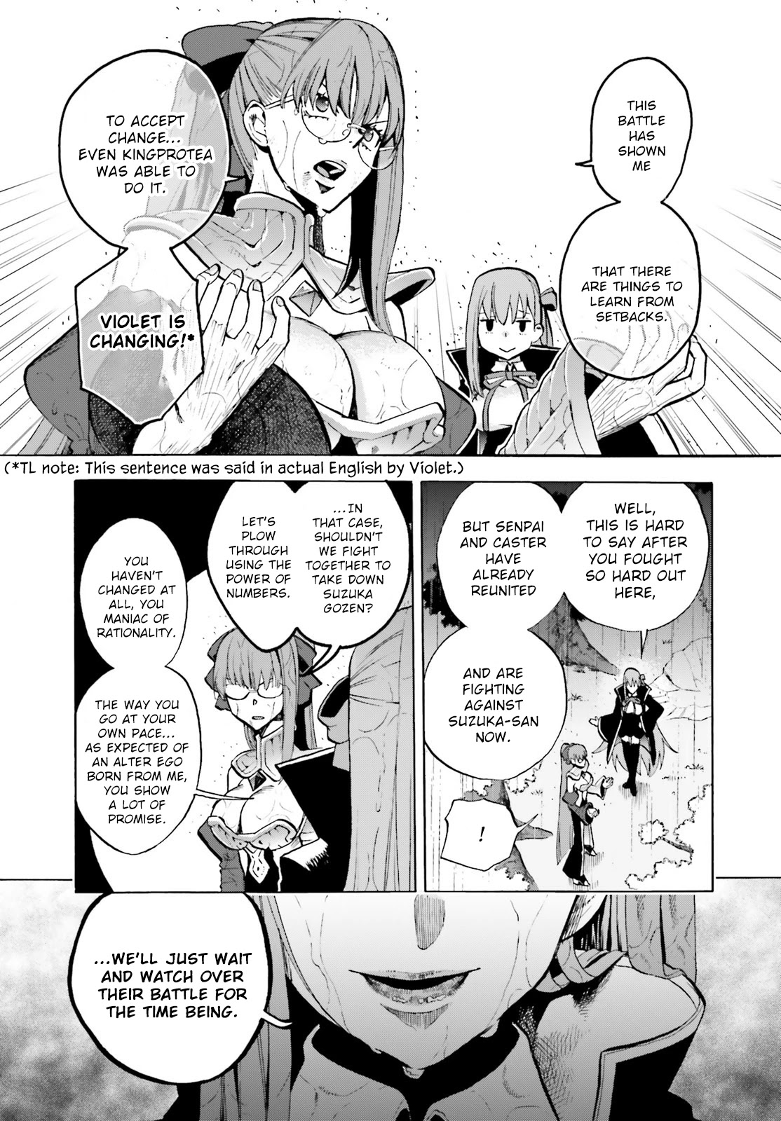Fate/Extra CCC - Foxtail Chapter 73 page 7 - Chapter 73: Caster vs Saber V