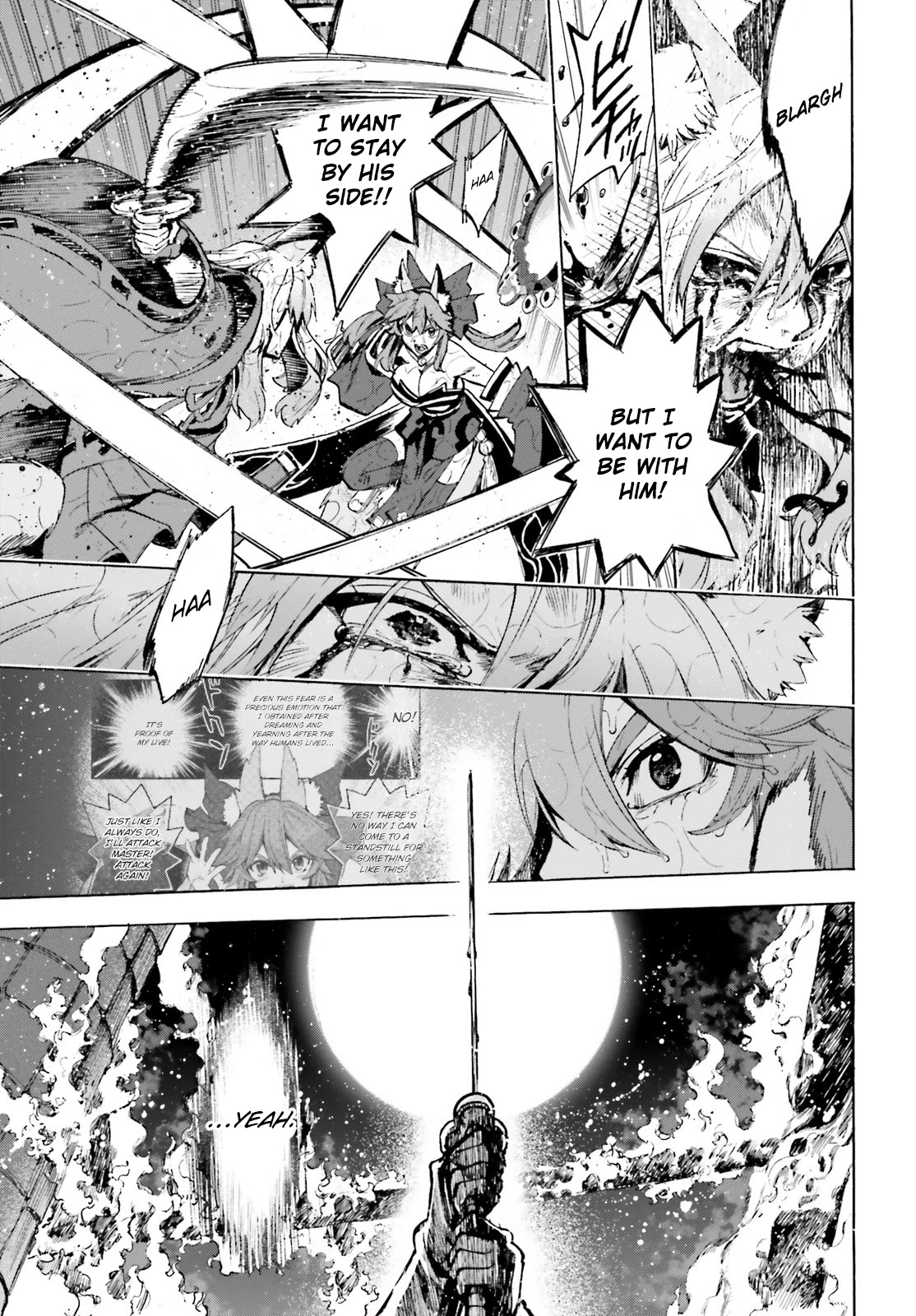 Fate/Extra CCC - Foxtail Chapter 74 page 13 - Chapter 74: Caster vs Saber VI