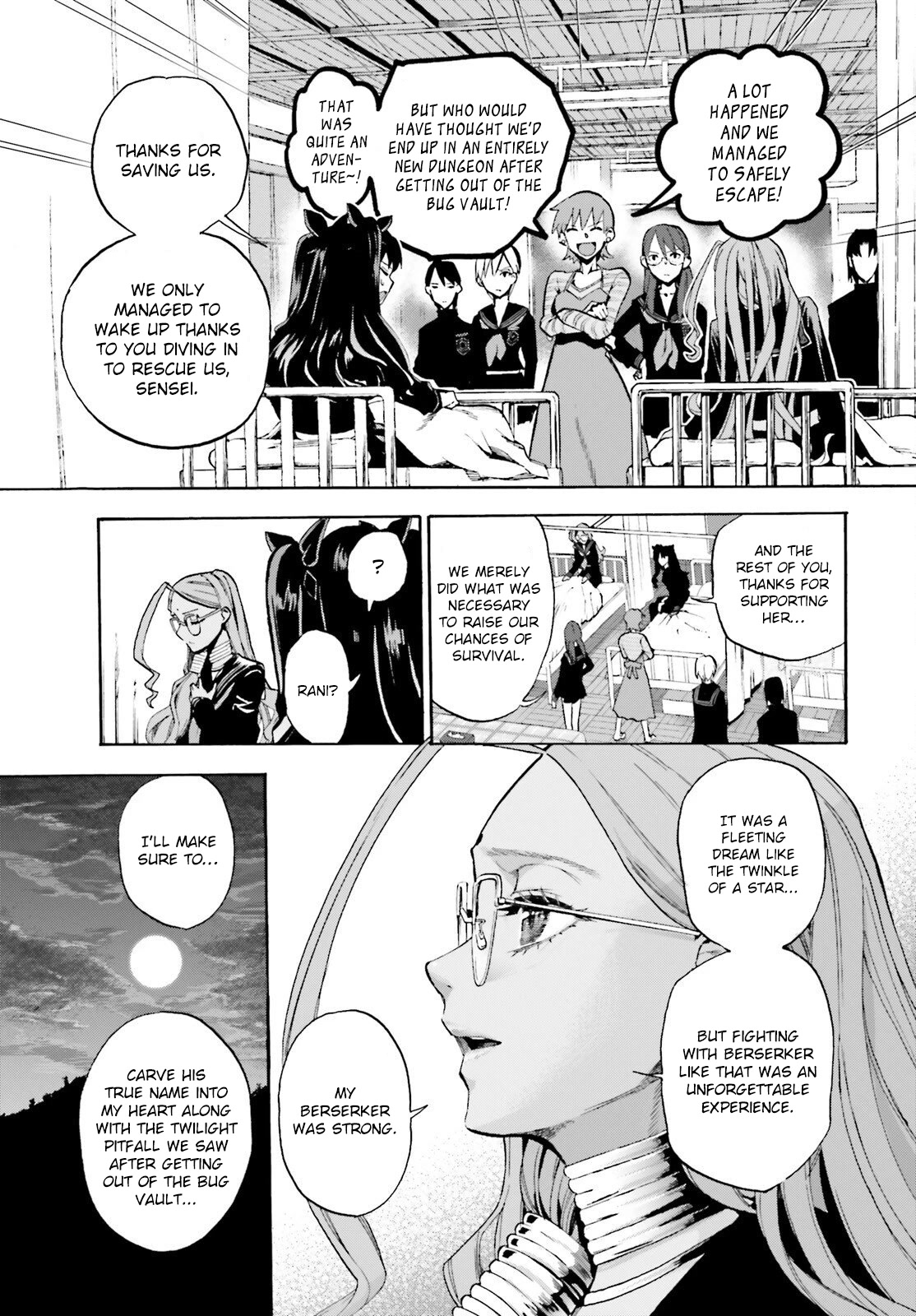 Fate/Extra CCC - Foxtail Chapter 78 page 7 - Chapter 78: Gluttony Labyrinth