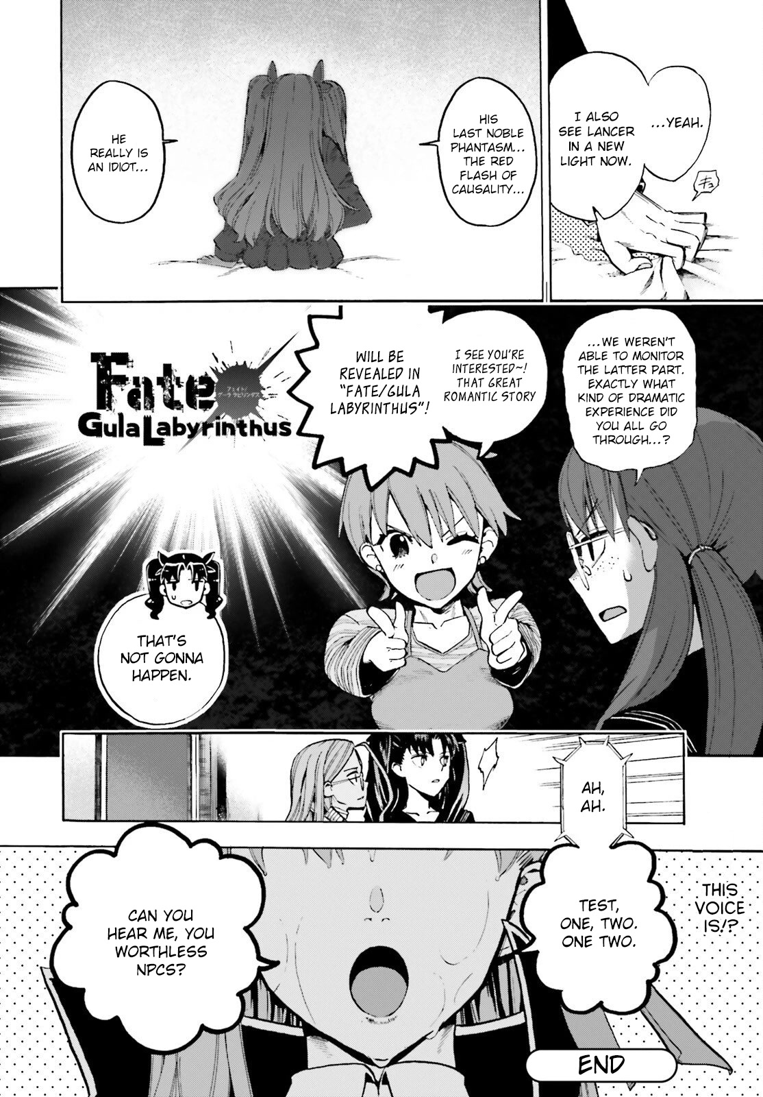 Fate/Extra CCC - Foxtail Chapter 78 page 8 - Chapter 78: Gluttony Labyrinth