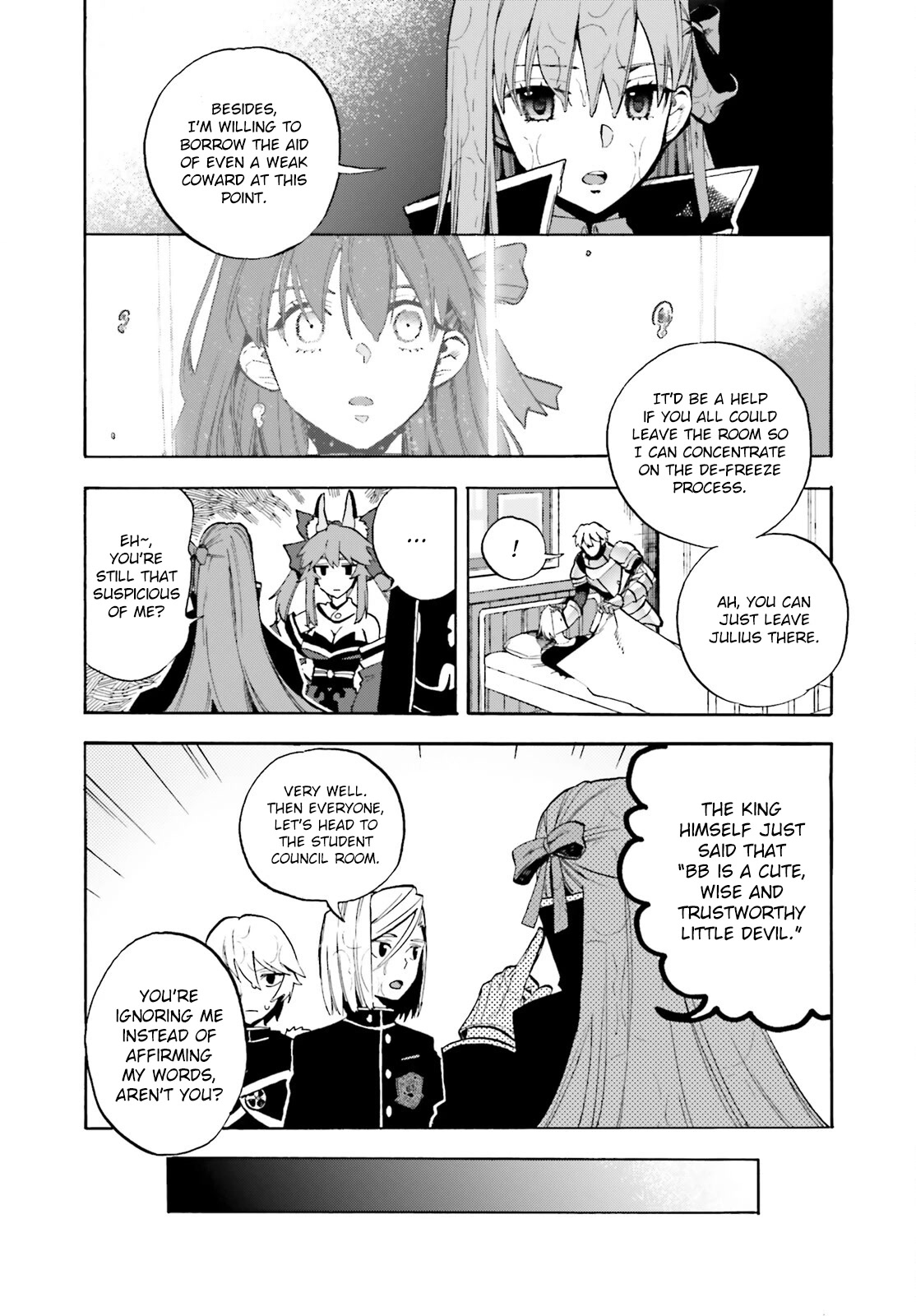 Fate/Extra CCC - Foxtail Chapter 79 page 6 - Chapter 79: Opening the School