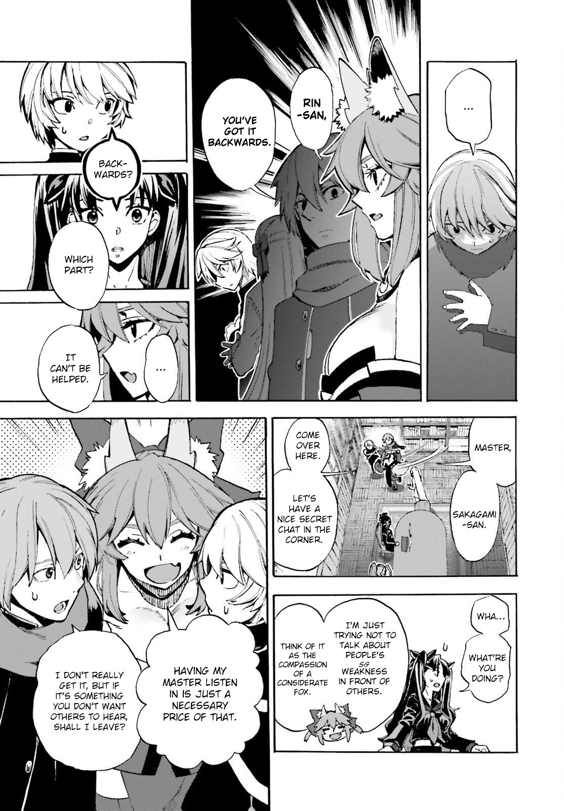 Fate/Extra CCC - Foxtail Chapter 81 page 3 - Chapter 81: Sakagami Kazuhito 10