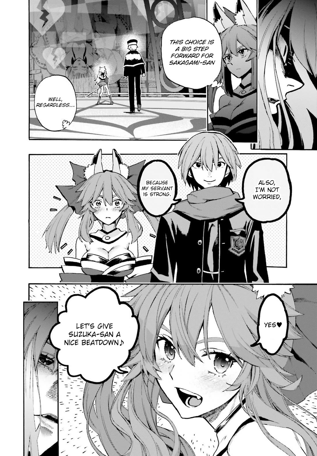 Fate/Extra CCC - Foxtail Chapter 84 page 9 - Chapter 84: Suzuka Gozen 1