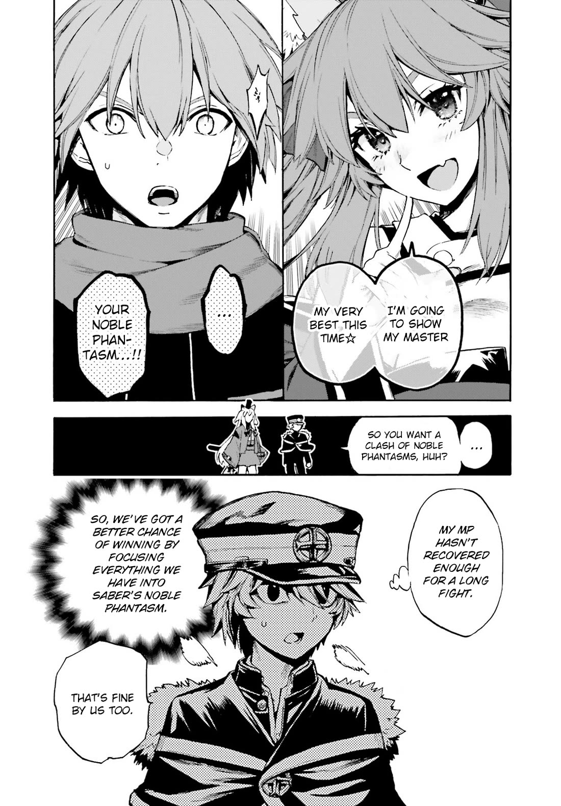 Fate/Extra CCC - Foxtail Chapter 85 page 3 - Chapter 85: Noble Phantasm