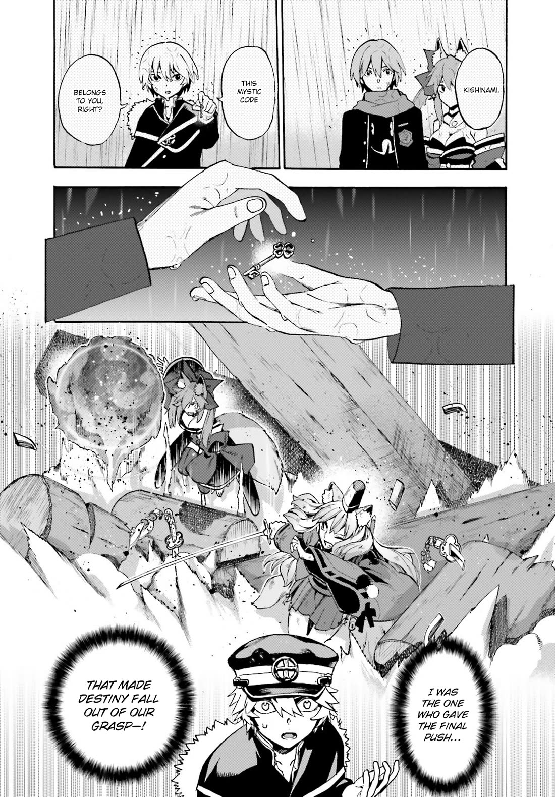 Fate/Extra CCC - Foxtail Chapter 87 page 8 - Chapter 87: Suiten Nikkō Amaterasu Yano Shizu-Ishi 3
