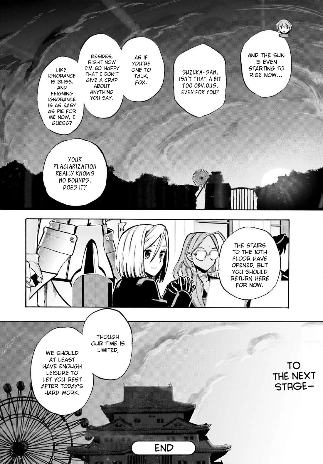 Fate/Extra CCC - Foxtail Chapter 91 page 10 - Chapter 91: Clear Skies
