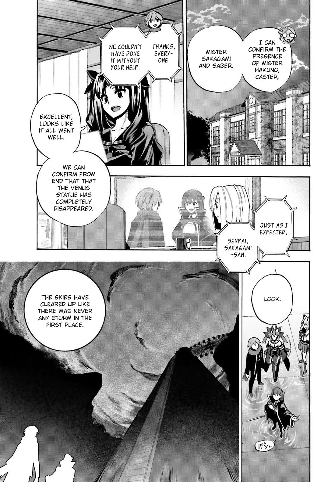 Fate/Extra CCC - Foxtail Chapter 91 page 9 - Chapter 91: Clear Skies