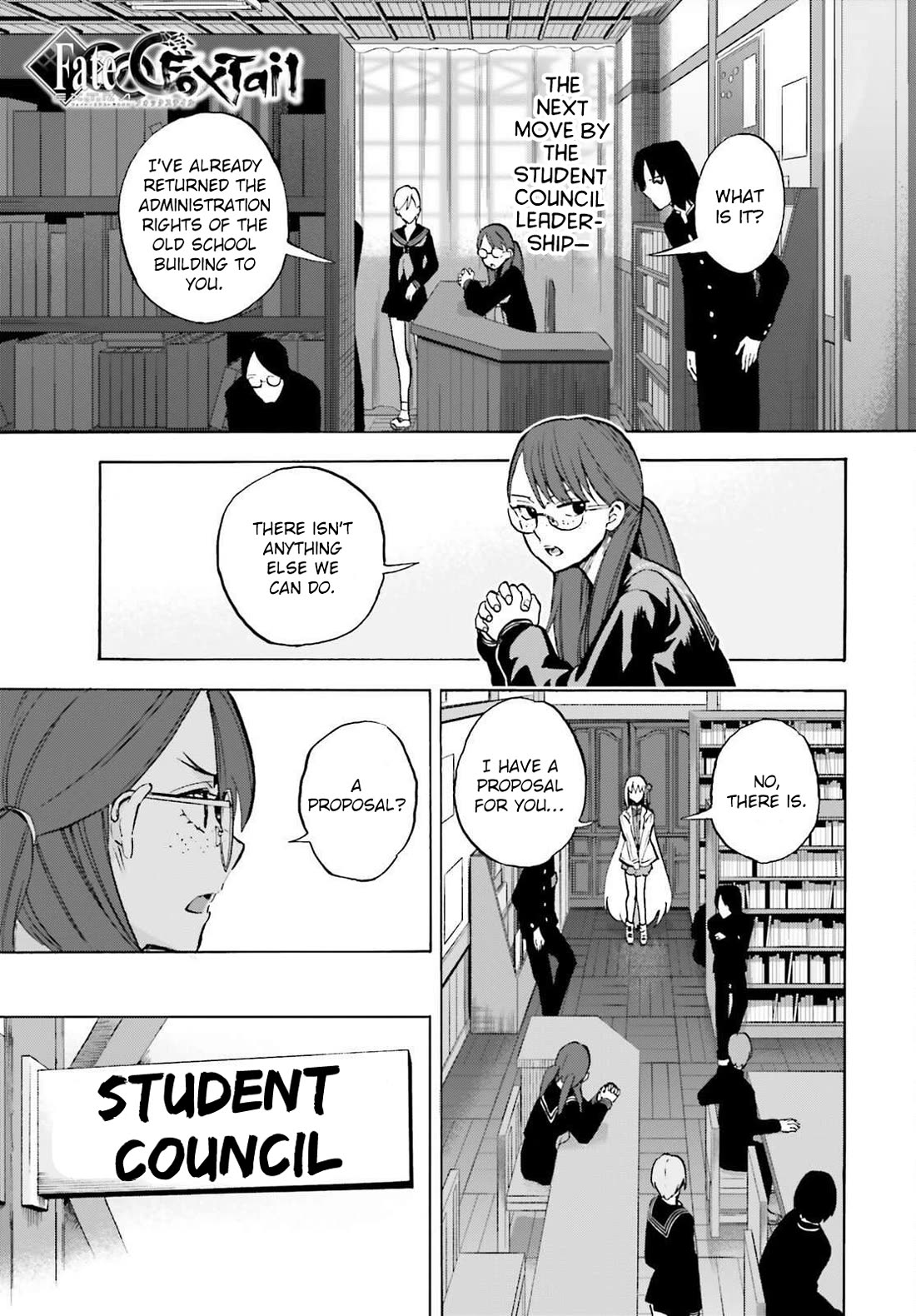 Fate/Extra CCC - Foxtail Chapter 93 page 1 - Chapter 93: The Night Before