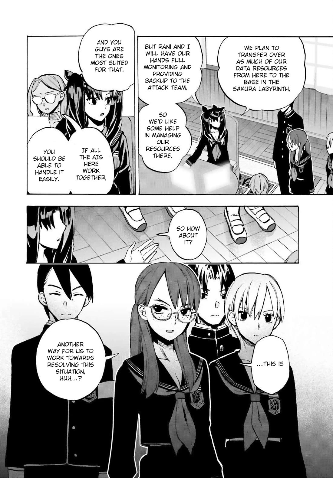 Fate/Extra CCC - Foxtail Chapter 93 page 4 - Chapter 93: The Night Before