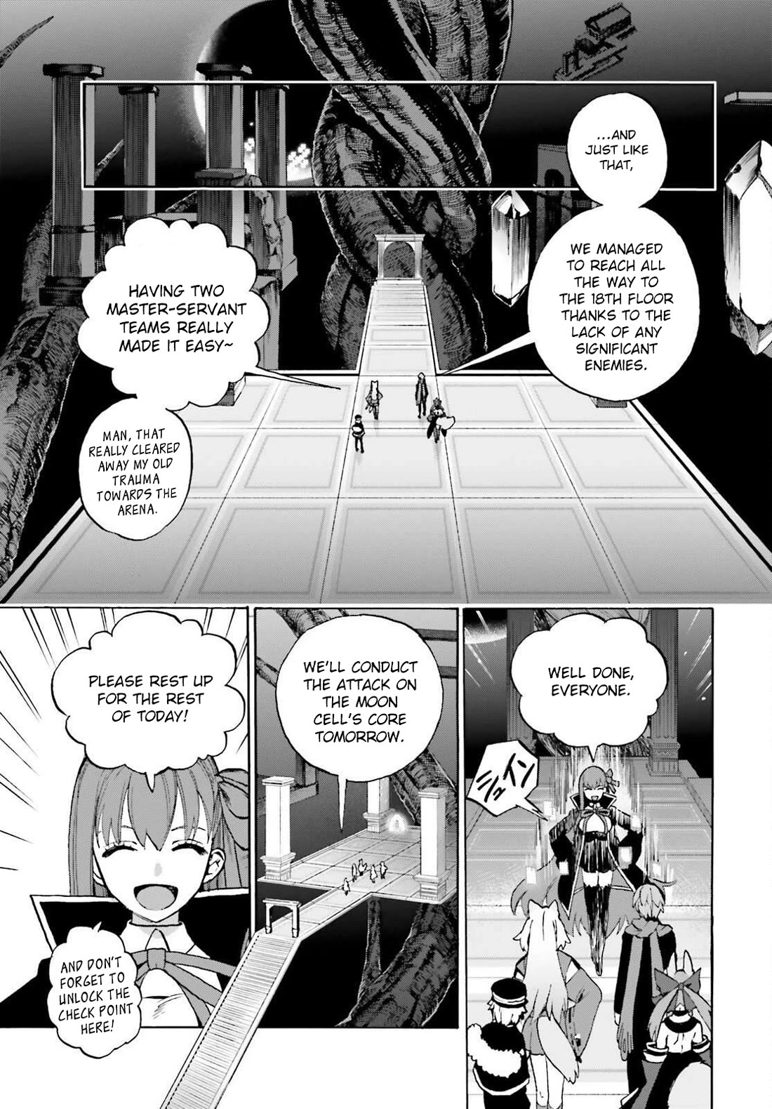 Fate/Extra CCC - Foxtail Chapter 93 page 7 - Chapter 93: The Night Before