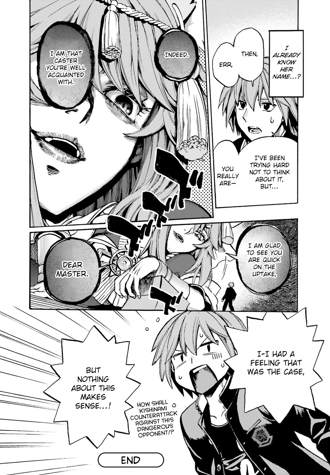 Fate/Extra CCC - Foxtail Chapter 96 page 10 - Chapter 96: Golden White Face