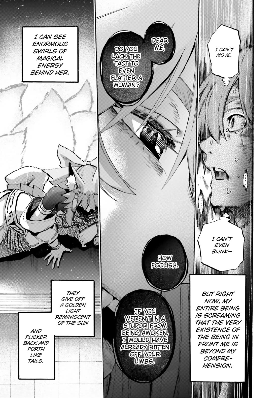 Fate/Extra CCC - Foxtail Chapter 96 page 4 - Chapter 96: Golden White Face