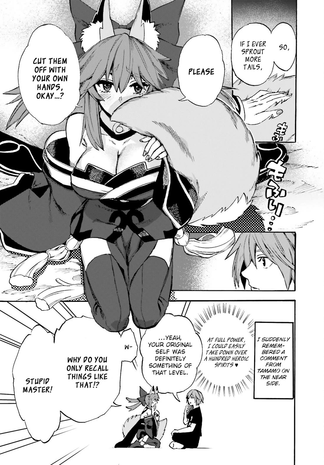 Fate/Extra CCC - Foxtail Chapter 97 page 21 - Chapter 97: Golden White Face 2