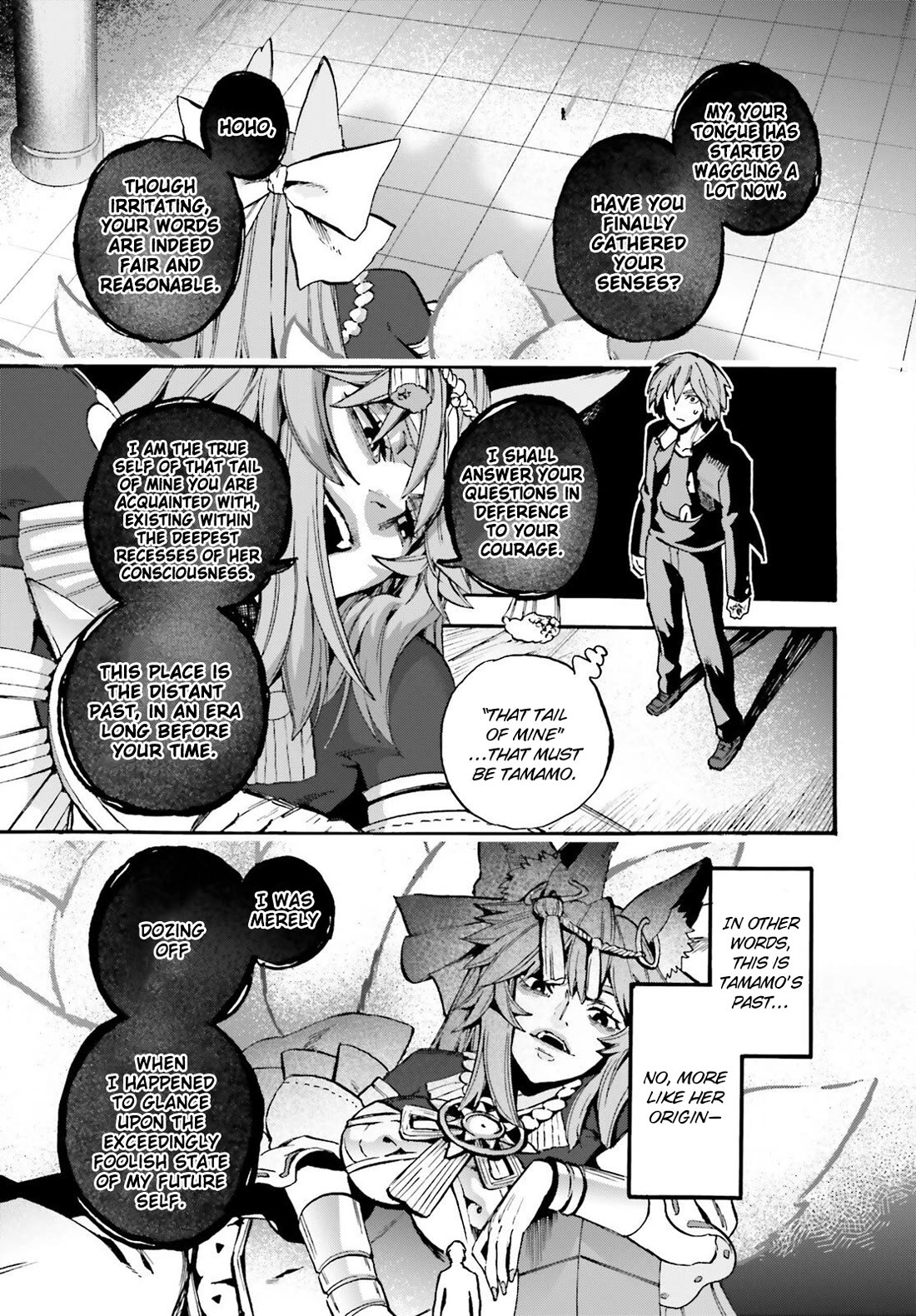 Fate/Extra CCC - Foxtail Chapter 97 page 3 - Chapter 97: Golden White Face 2