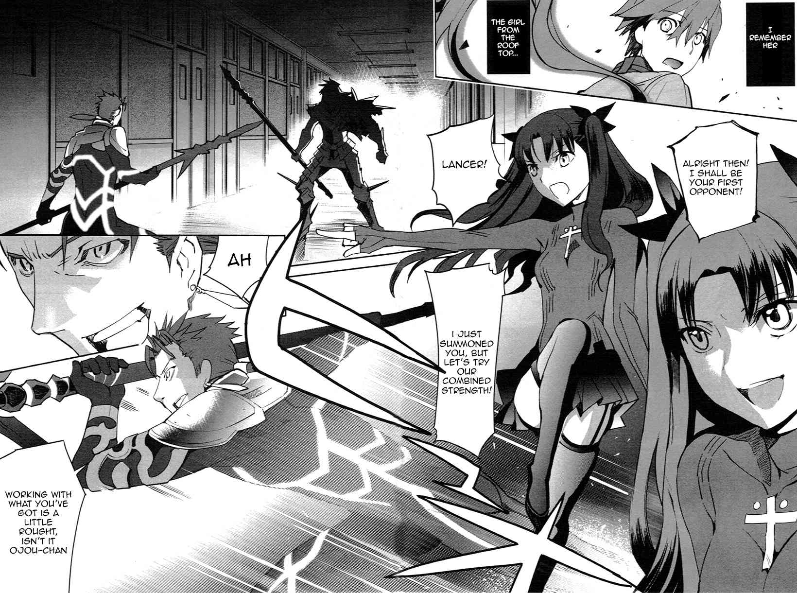 Fate/Extra Chapter 1 page 19 - Chapter 1: Normality Crumble Away