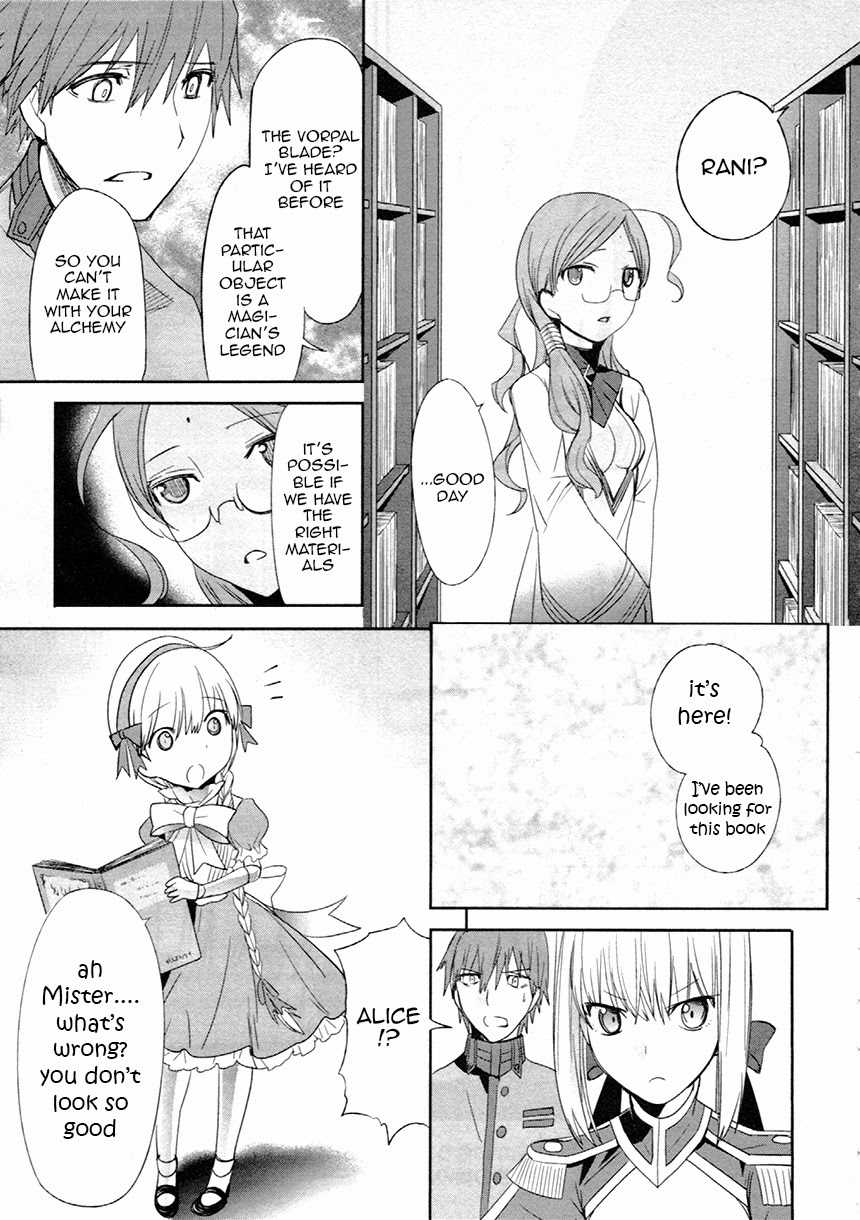 Fate/Extra Chapter 11 page 12 - Chapter 11: Alice Through the Looking Glass