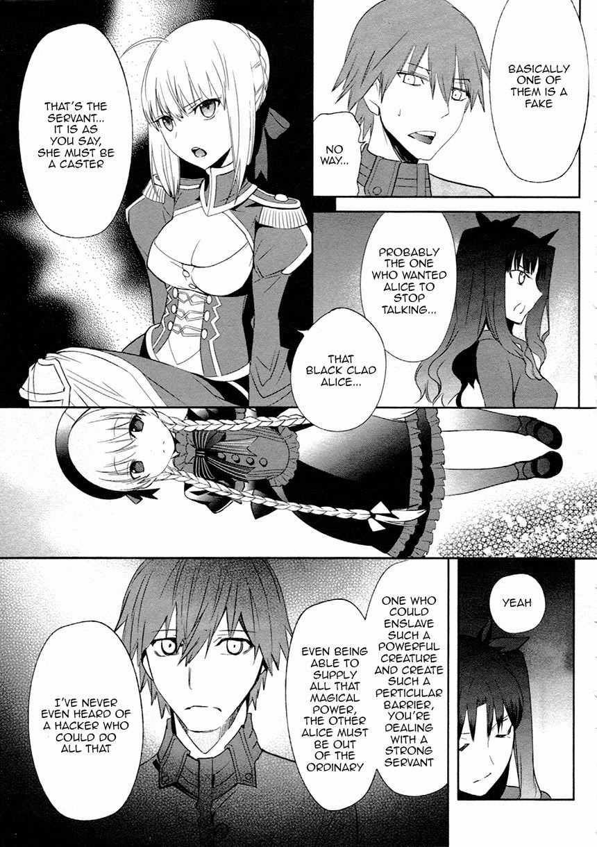 Fate/Extra Chapter 11 page 4 - Chapter 11: Alice Through the Looking Glass