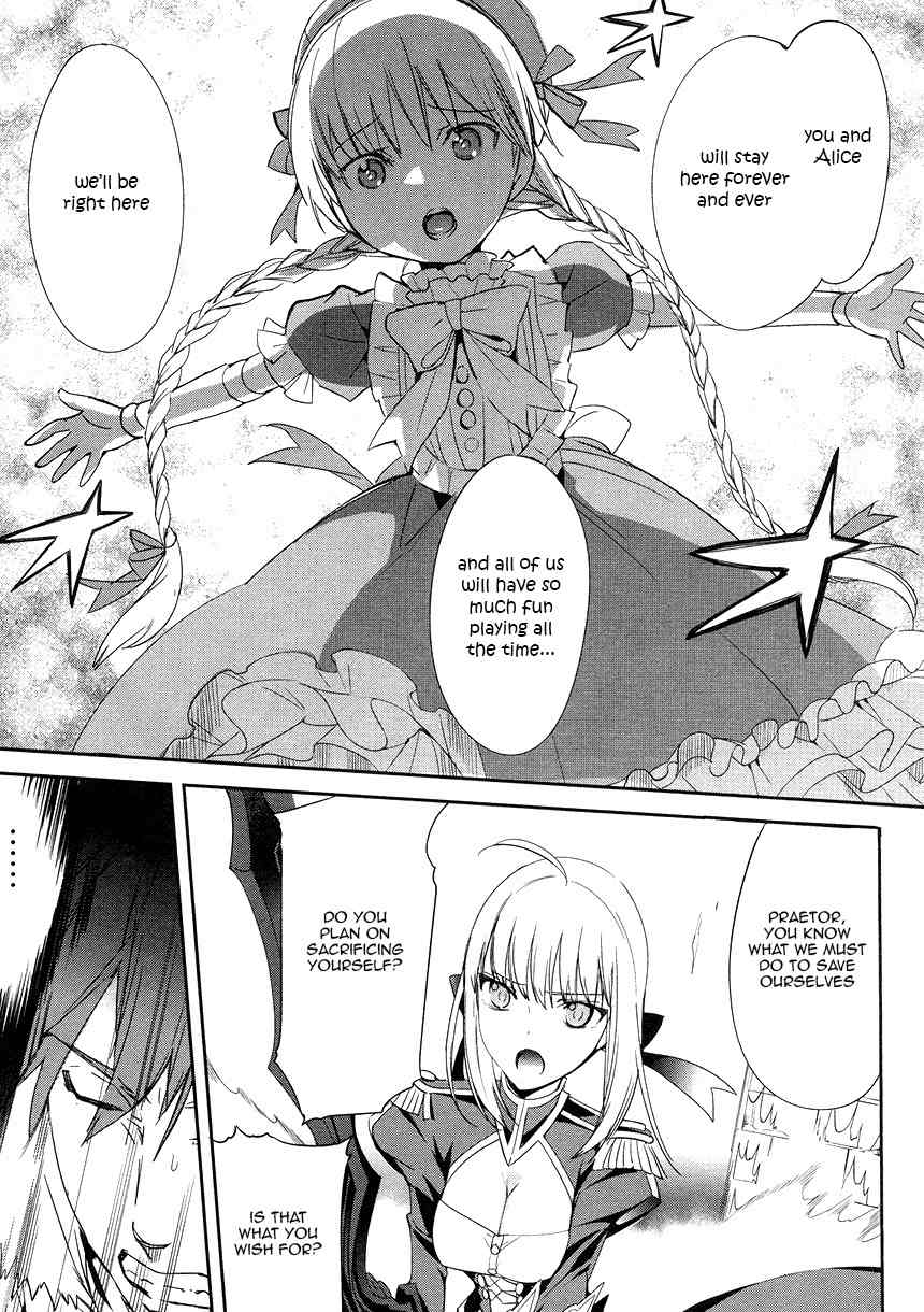 Fate/Extra Chapter 12 page 19 - Chapter 12: A Dream Through the Eyes of a Girl