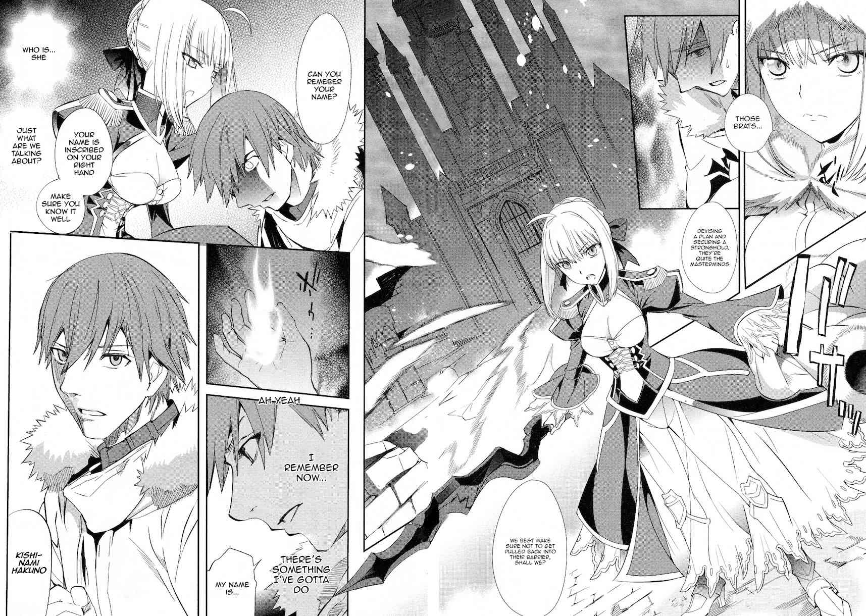 Fate/Extra Chapter 12 page 4 - Chapter 12: A Dream Through the Eyes of a Girl