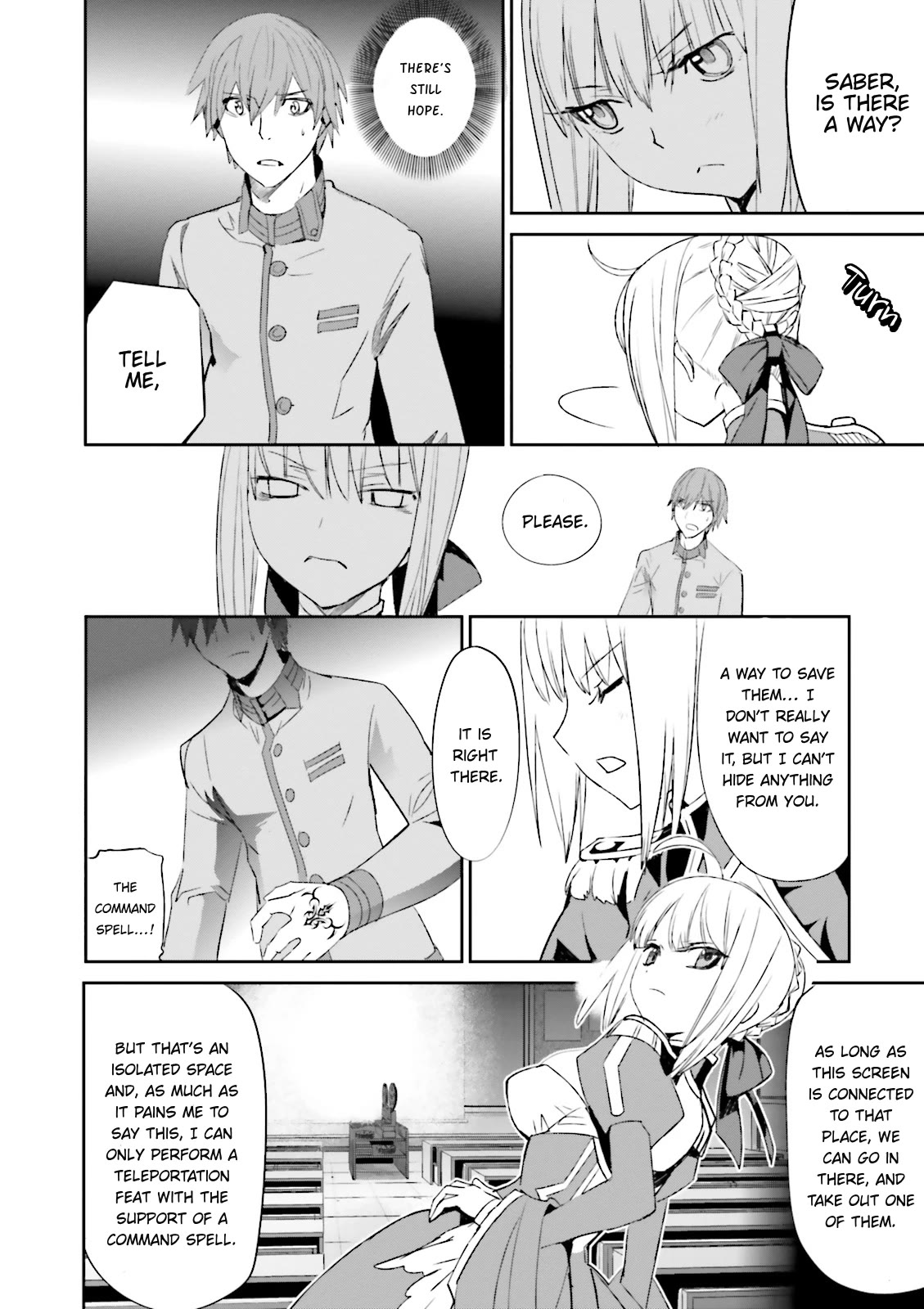 Fate/Extra Chapter 14 page 11 - Chapter 14: Fated Crossroad
