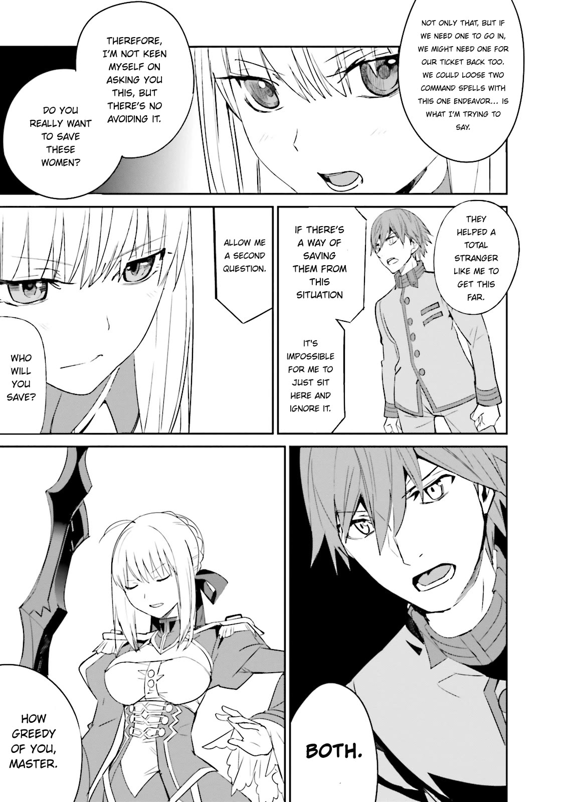 Fate/Extra Chapter 14 page 12 - Chapter 14: Fated Crossroad