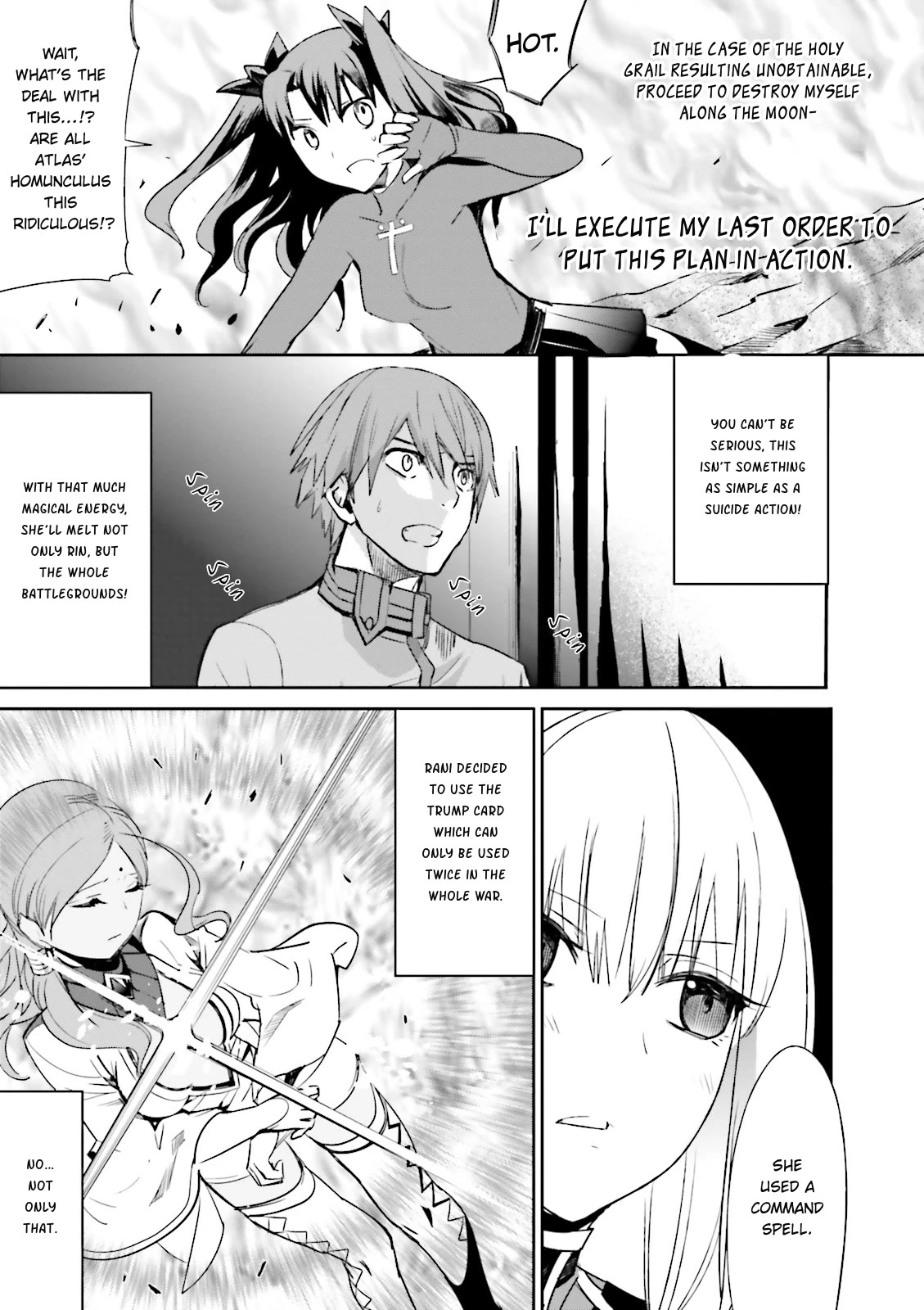 Fate/Extra Chapter 14 page 8 - Chapter 14: Fated Crossroad